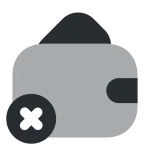 Wallet Remove SVG Icon